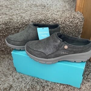 Skechers Women's Charcoal Mules
